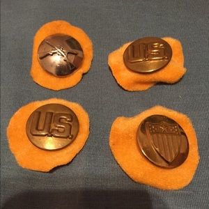 Vintage military pins